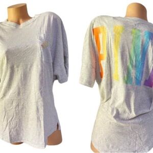 PINK Victoria’s Secret varsity T-shirt x-large New with tag